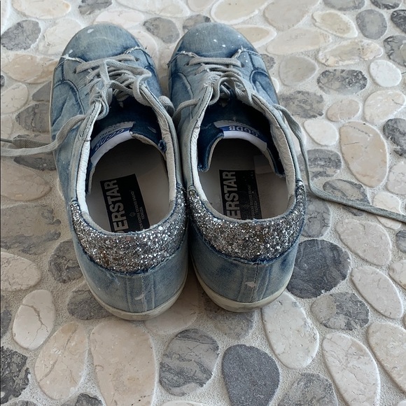 Golden Goose denim sneakers - Picture 3 of 4